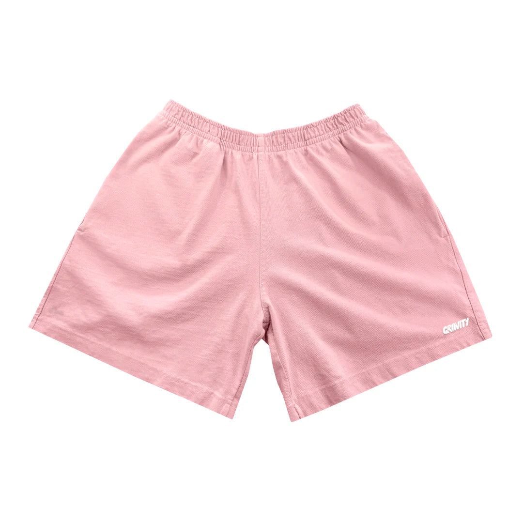 Shorts Gravity Rosa - 320 GSM 100% algodón